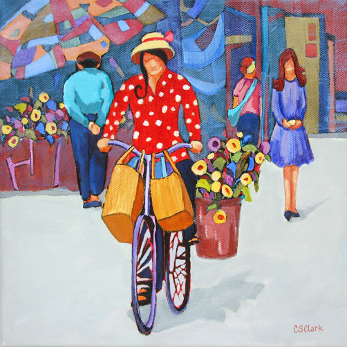 Jam Packed - painting by Carolee Clark